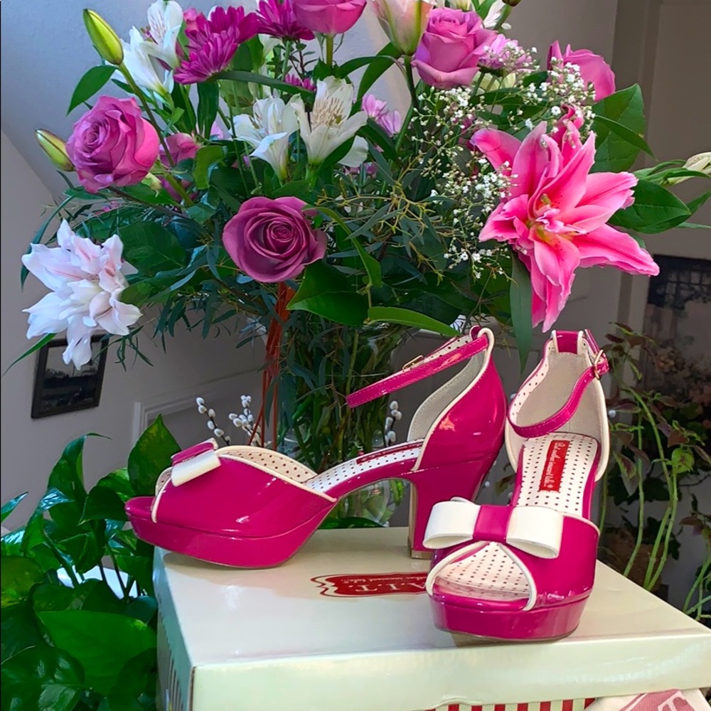 NWTS! B.A.I.T. Patent Platform Peeptoe Pumps